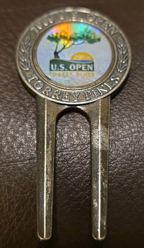 2008 U.S. Open Championship Divot Tool  - Tiger Woods Wins!
