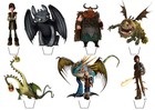 How To Train Your Dragon Edible Wafer Cup Cake Toppers - 14 x Standing Toppers