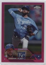 2023 Topps Chrome Update Magenta Refractor 245/399 Jordan Lyles #USC184 16el