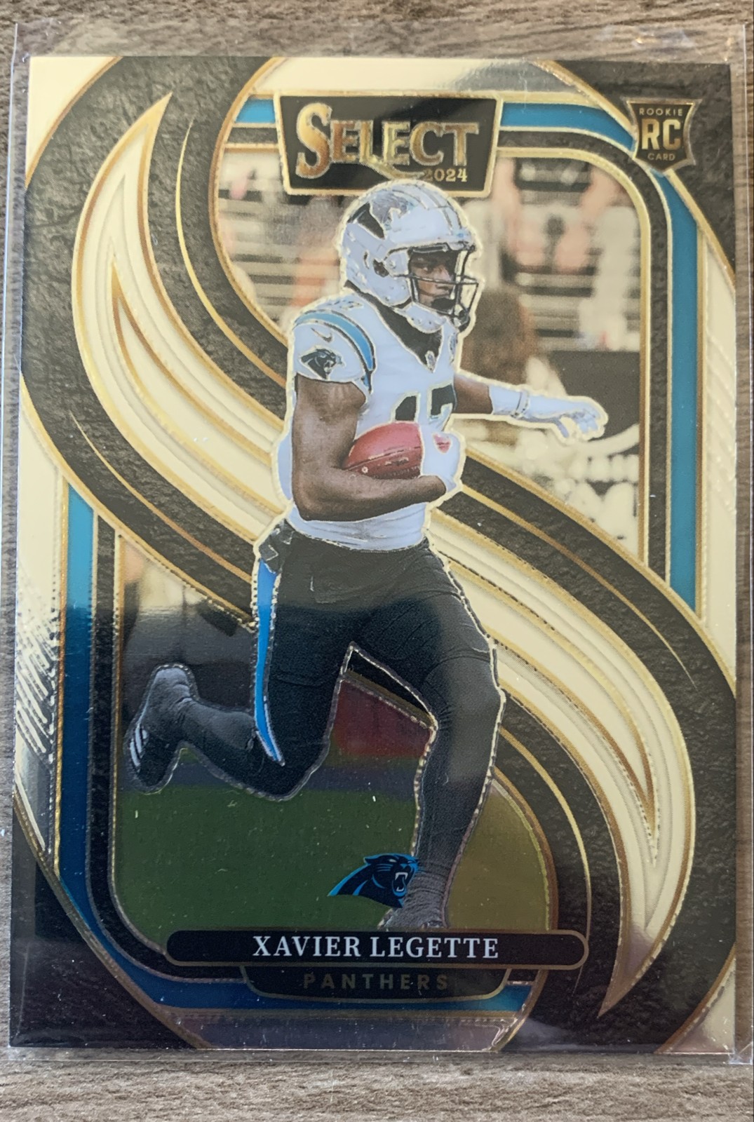 2024 Panini Select - Premier Level Xavier Legette #101 Silver Prizm (RC)