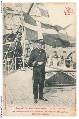 AYMP11-1025-44 - Große maritime Woche L.M.F - Der Kommandant von Heimdal geht