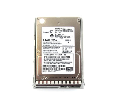 Sun 540-7866 (XRB-SS2ND-146G10K) 146GB 10K RPM SAS, NEBS 4z - Picture 2 of 3
