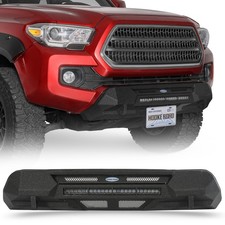 Truck Pickup Black Steel Stubby Front Bumper Fit Toyota Tacoma 2016-2023 3 Gen Truck Pickup Black Steel Stubby Front Bumper Fit Toyota Tacoma 2016-2023 3 Gen