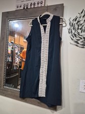 The Royal Standard Dark Navy A-Line Dress - Large - REDUCED