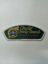 Boy Scouts BSA CSP Chester County Council S-2a (Mint)