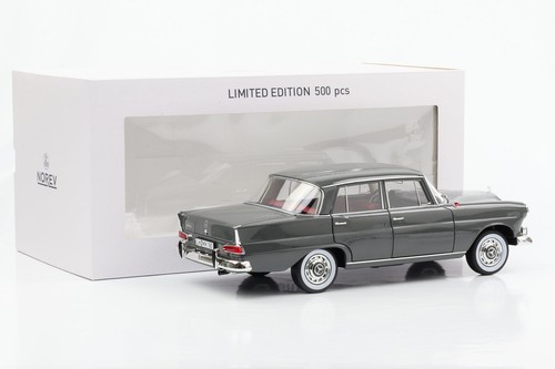 1:18 Mercedes-Benz 190 D W110 Heckflosse 1964 grau Norev limited - Picture 5 of 6