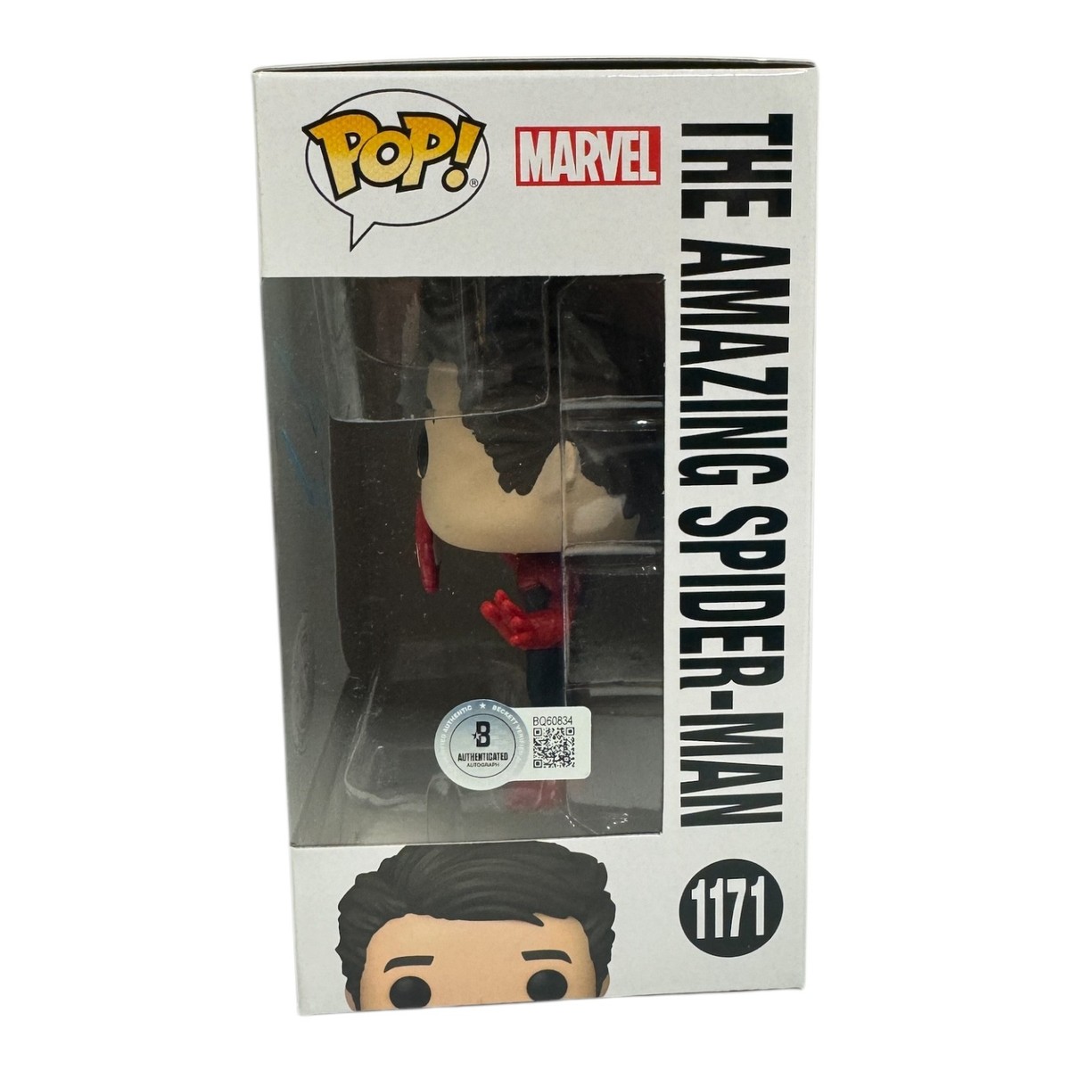 Andrew Garfield Signed Autograph Spider-Man Funko Pop 1171 Beckett