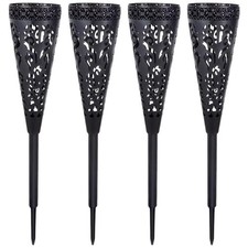4 Pcs Cemetery Flowers for Grave Basket Inserted Graveyard Holders