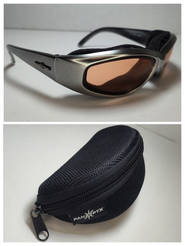 PanOptx Chubasco Sonnenbrille mit Original Etui Schutzbrille - Grau 3513 - Bild 1 von 21