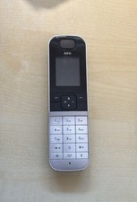 AEG Voxtel D570 Silber, Schnurlostelefon, Gebraucht, Geprüft, Händler, Handteil