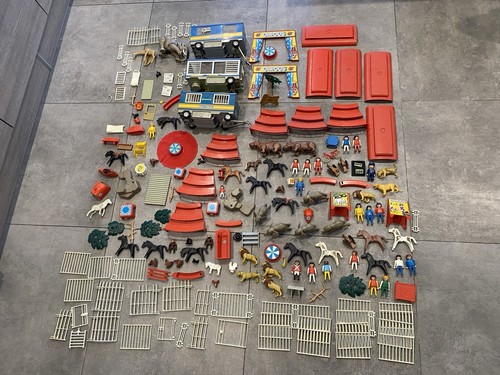 Lot playmobil system vintage retro zoo cirque bon état animaux pièces - Picture 2 of 15