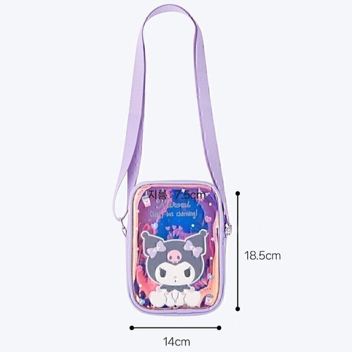 Bolso bandolera holograma de personajes Sanrio - Imagen 8 de 10