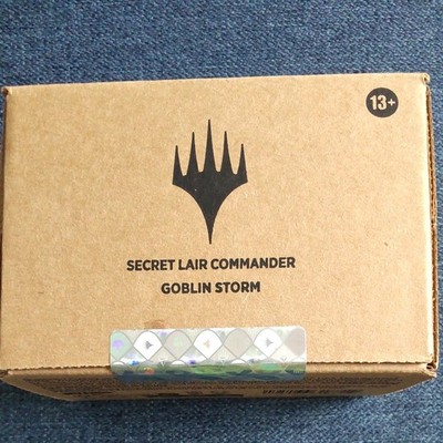 MTG SECRET LAIR COMMANDER DECK GOBLIN STORM SEALED