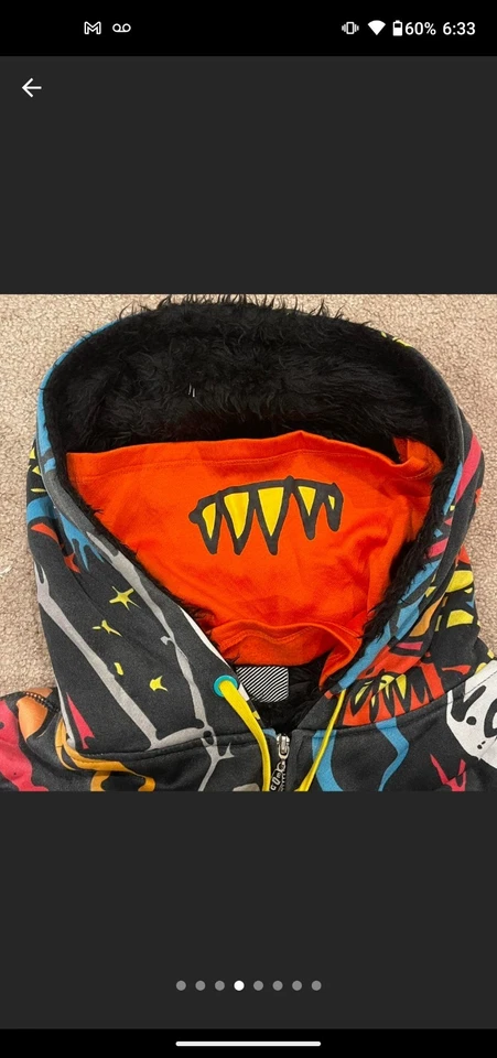 Volcom Ryan Sheckler Jessie Pinkman Vintage Hoodi Y2K Extremely Rare Great Condi - Image 4 of 4