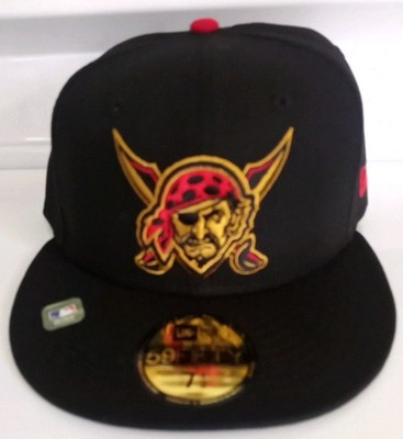 Men's Pittsburgh Pirates New Era Black 2026 City Connect 59FIFTY Fitted Hat7 1/2
