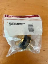 Plumb Pak Foot Lock Assembly Polished Brass PP22620PB NEW in Sealed Package