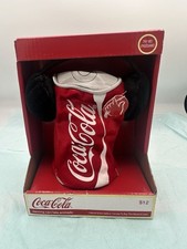 VINTAGE Coca Cola Dancing Coke Can WITH HEADPHONES 2014 New In Box READ