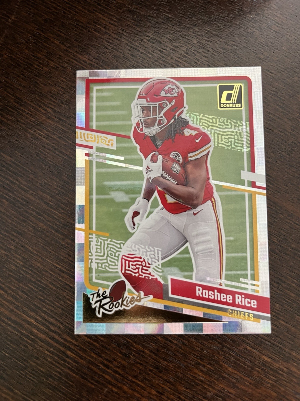 Rashee Rice Rookie Card 2023 Donruss The Rookies #17 Chiefs WR RC