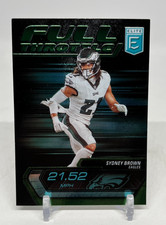 2024 Panini Donruss Elite Sydney Brown Full Throttle #10 Green