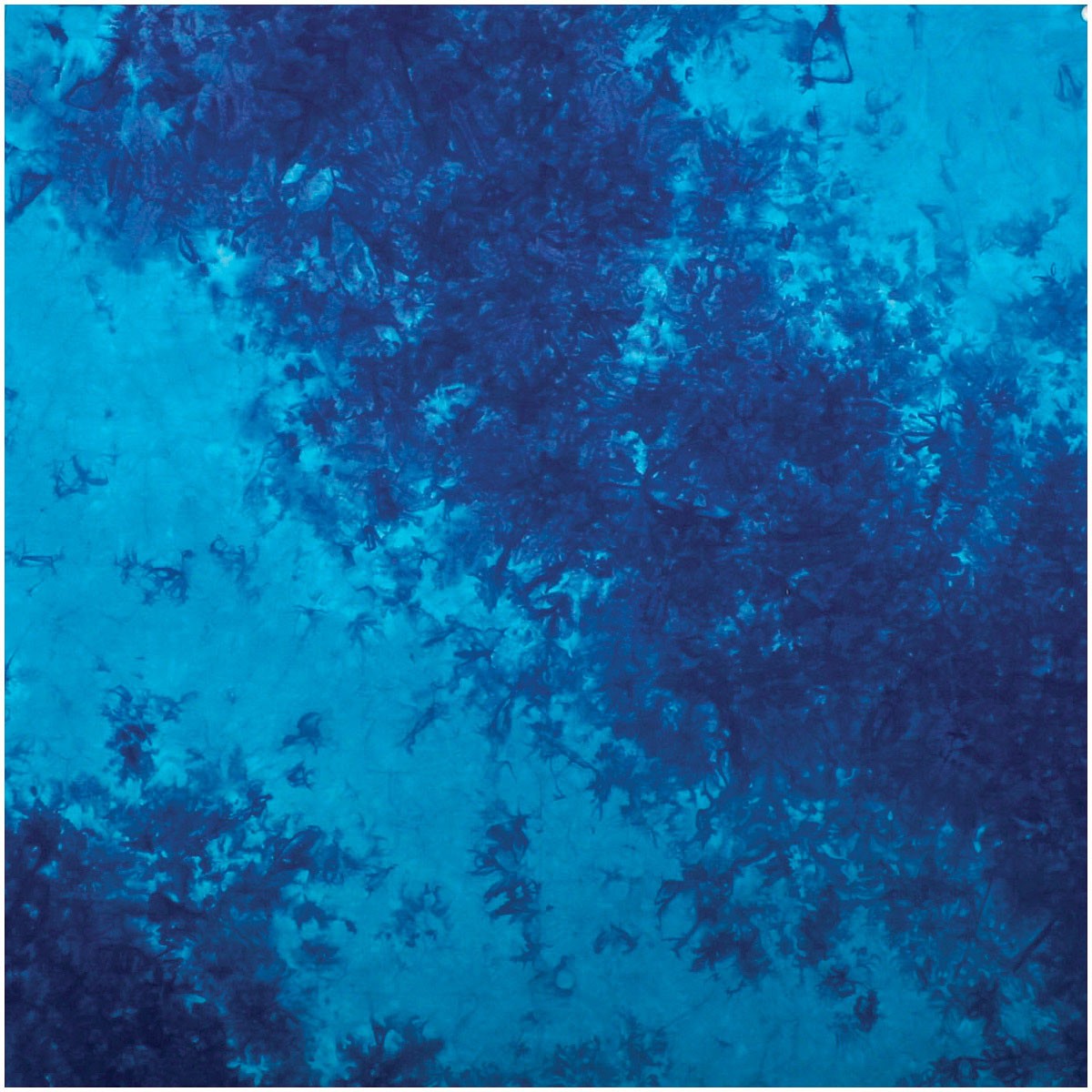Carolina Manuf Blue Tie Dye Bandana - 22x22 Made in USA with UPC Hang Tag 2790₽