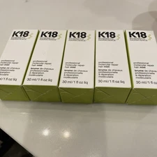 K18 Professional Molecular Repair Hair Mist Spray 1 oz ea New in Box Lot Of 5