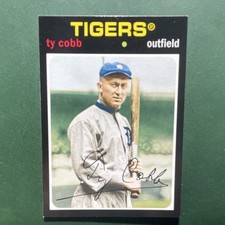 Topps 2012 Archives Base Set Ty Cobb #74 Detroit Tigers Baseball Card