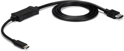 USB C to Esata Cable - 3 Ft / 1M - 5Gbp - for HDD/SSD/ODD - External Hard Drive