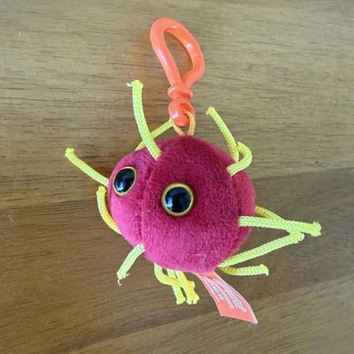 GIANT MICROBES-COVID-19 CORONAVIRUS KEY CHAIN-Stuffed Plush 2020 Pandemic Virus