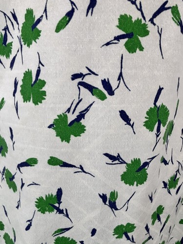 Vtg David Brown Caftan House Dress Sz Small Women’s Floral Zip Front Maxi Boho - Picture 6 of 9