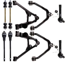 10Pcs Front Lower Tie Rod End Control Arm For 99-06 Chevrolet Silverado 1500