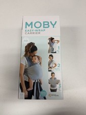 Moby Easy-Wrap Baby Carrier Gray New with Tags