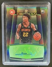 2019-20 Panini Obsidian Cam Reddish Rookie Auto RC Electric Etch Green #/25