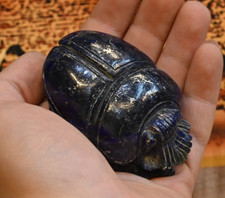 Unique Egyptian Antiques  Scarab Ancient Khepri Pharaonic Statue Egypt BC