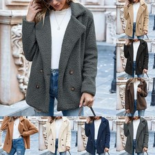 Womens Casual Solid Cardigan Coat in 6 Colors for Autumn Winter Season