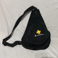 Playstation Plus Sling Shoulder Backpack Bag Zippered Bag