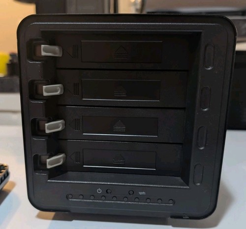 Data Robotics DRO4D-D 4 Bay Hard Drive Redundant Storage Unit NO HDD - Afbeelding 3 van 7