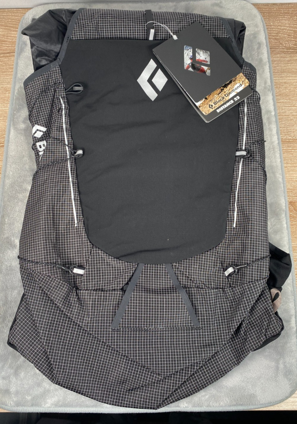 Mochila Black Diamond Distance 22L - Talla Mediana - Nueva - Negra