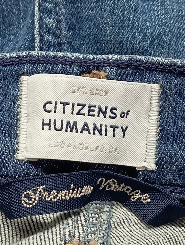 CITIZENS OF HUMANITY Vaquero de talle alto Mujeres Vaquero Talla EU 38 azul - Imagen 4 de 4