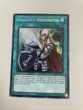 Crossout Designator RA02-EN063 Secret Rare 1st Edition