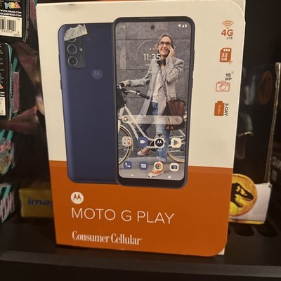 Consumer Cellular Motorola Moto G Play 32GB (New Sealed!)