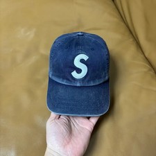 Supreme S Logo 6Panel Cap - 23FW Pigment Navy