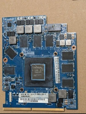 NVIDIA GTX 1080 Graphics Card 8GB Clevo P870DM/DM2/TM/P775DM3/TM N17E-G3-A1