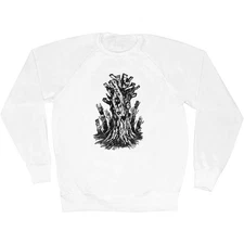 'Irish Bog Wood' Adult Sweatshirt / Sweater / Jumper (SW044495)