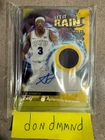 AJ DYBANTSA 2025-26 Bowman U Best JERSEY PATCH AUTO 56/75 YELLOW LAZER LET-RAIN