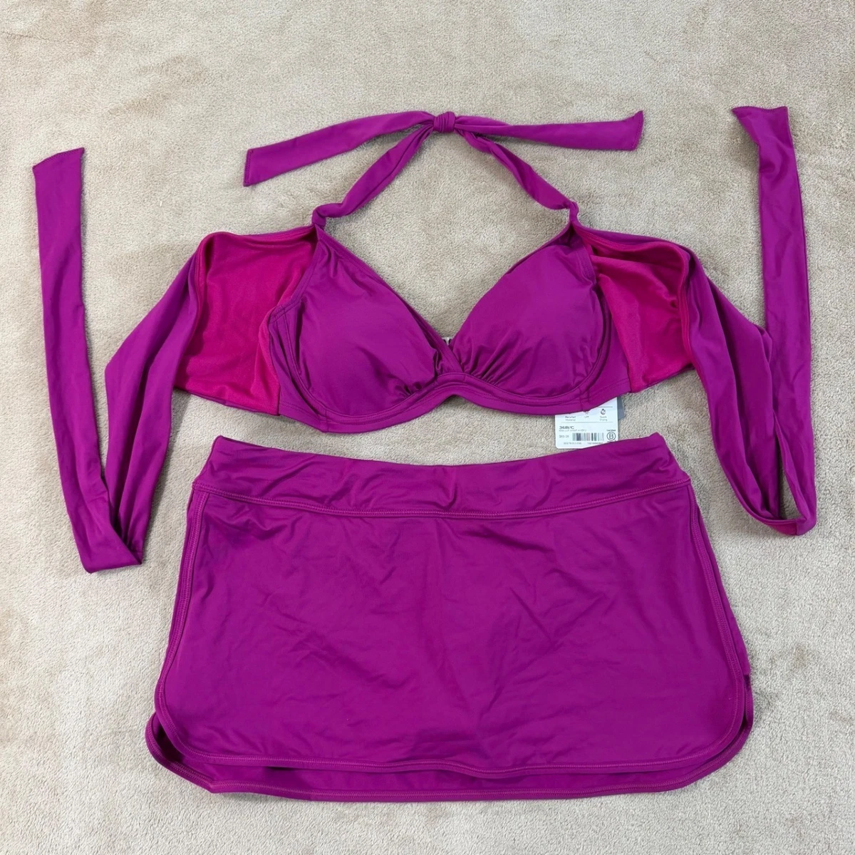 Athleta Purple Bikini Swimwear for Women for sale | eBay display picture 2