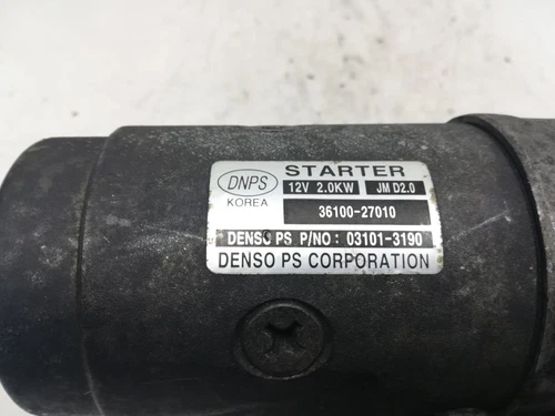 3610027010 Motorino De Avviamento per HYUNDAI TUCSON (JM) 2005 7673436 - Imagen 5 de 10