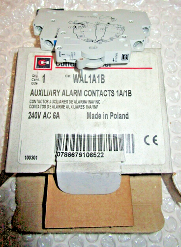 Cutler Hammer WAL1A1B Auxiliary Alarm Contacts