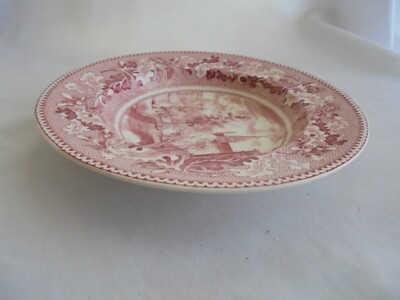 Johnson Brothers Historic America Michigan Avenue Chicago Rimmed Soup Bowl