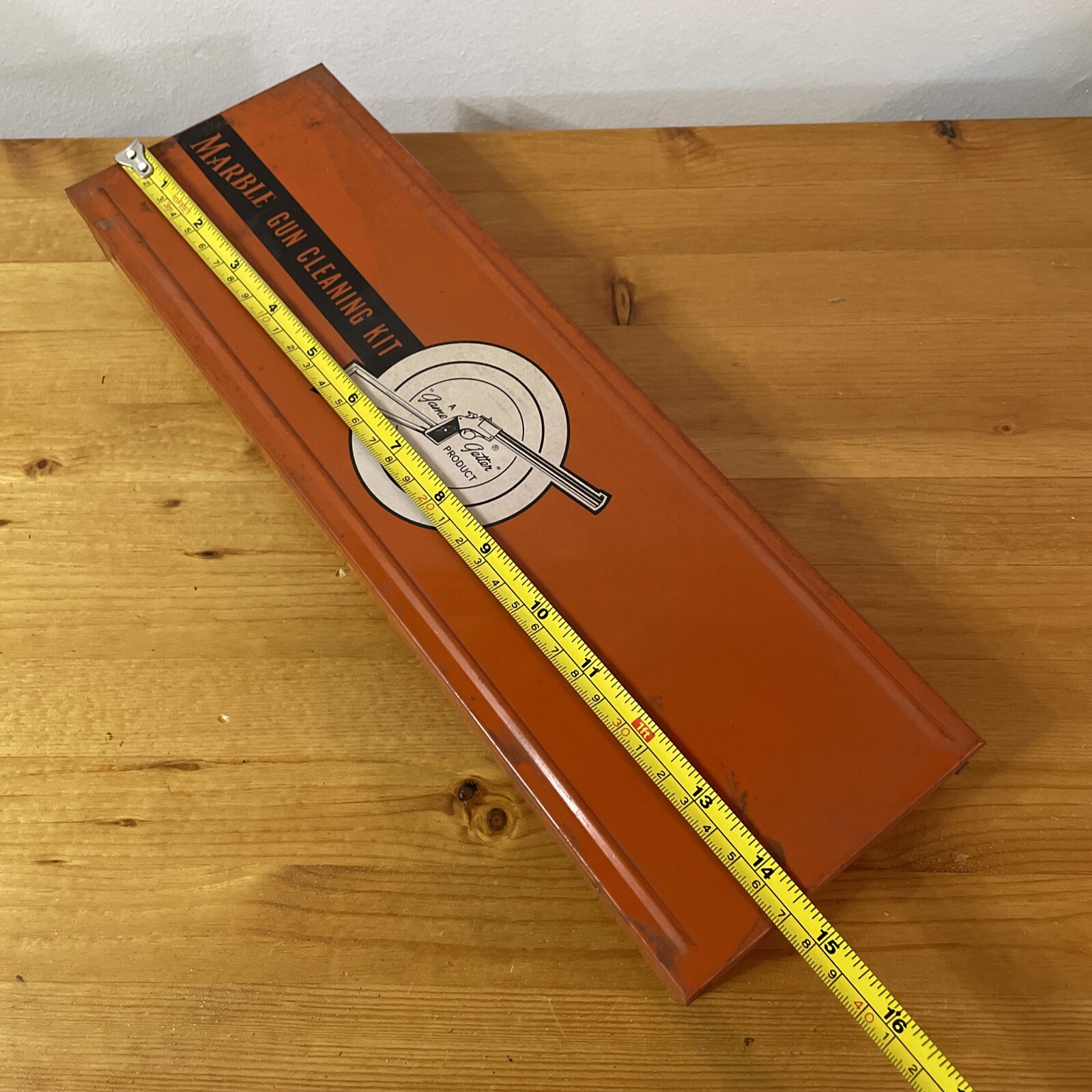 Vintage Marble's Steel Gun Cleaning Kit Box- 