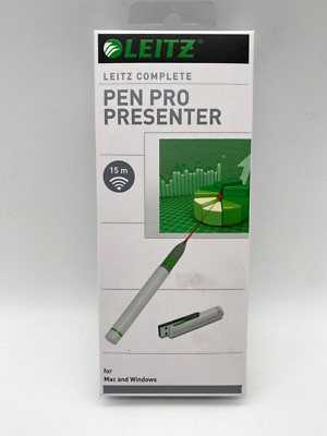 Leitz Complete Pro Presenter mit Schreibfunktion und Laserpointer weiß MAC IOS